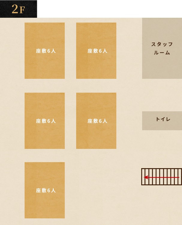 2Fのフロアマップ
